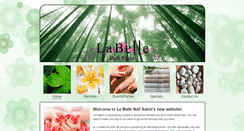 Desktop Screenshot of labellenailsalon.com